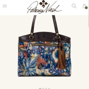 Patricia Nash Poppy Tote